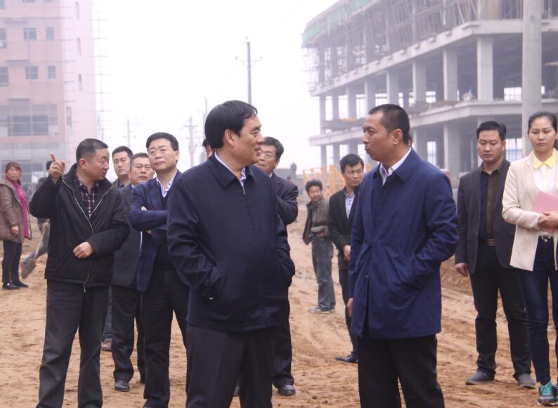 中牟县四大班子观摩团到万邦三期视察工作(图4)